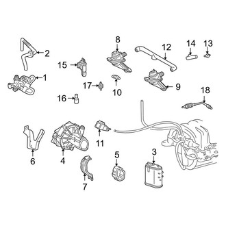 Mercedes-Benz OE - Emission System - Emission Components