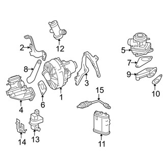 Mercedes-Benz OE - Emission System - Emission Components