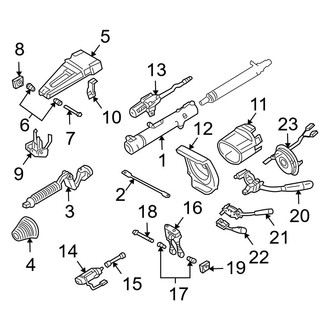 Mercedes-Benz OE - Steering Column Assembly