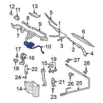 Mercedes-Benz OE - Wiper Motor