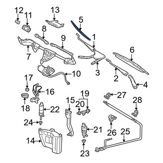 Mercedes-Benz OE - Rear Wiper Blade