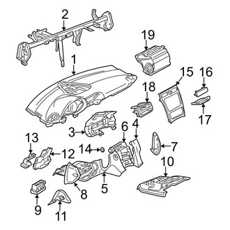 Mercedes-Benz OE - Instrument Panel