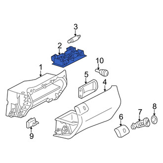 Mercedes-Benz OE - Front Glove Box Light