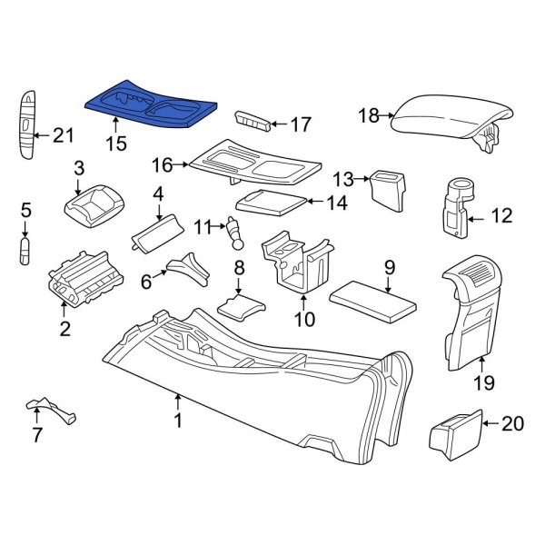 Automatic Transmission Shift Cover Plate