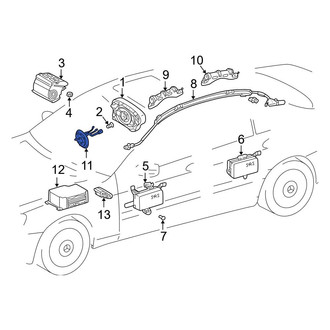 Mercedes-Benz OE - Air Bag Clockspring