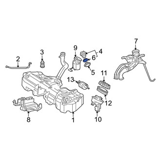 Mercedes-Benz OE - Fuel Tank Cap Seal