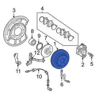 Mercedes-Benz OE - Front Disc Brake Rotor