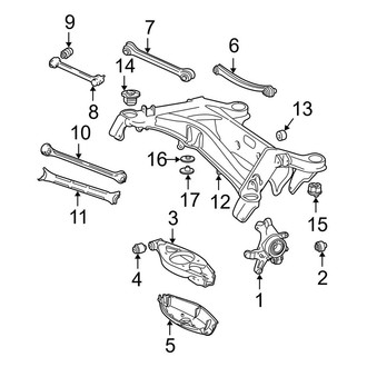 Mercedes-Benz OE - Rear Suspension - Suspension Components