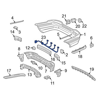 Mercedes-Benz OE - Rear Parking Aid System Wiring Harness