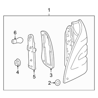 Mercedes-Benz OE - Rear Lamps - Combination Lamps (Wagon)