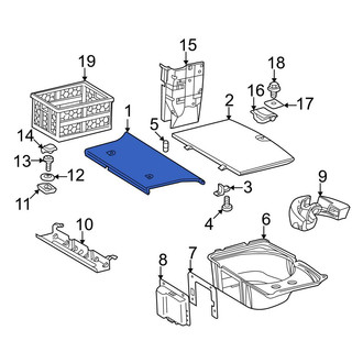 Mercedes-Benz OE - Floor Cover Panel