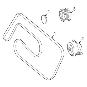 Mercedes-Benz OE - Cooling - Belts & Pulleys (Sedan)