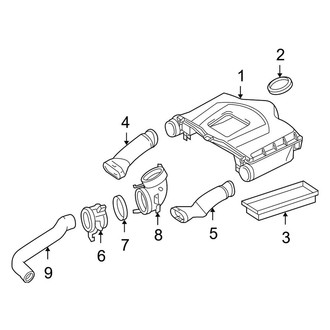 Mercedes-Benz OE - Engine - Air Intake