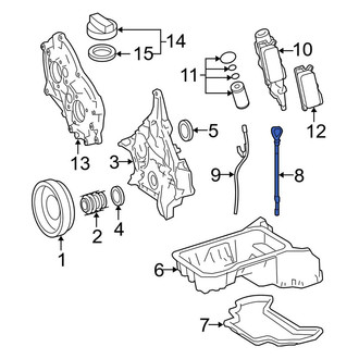 Mercedes-Benz OE - Engine Oil Dipstick