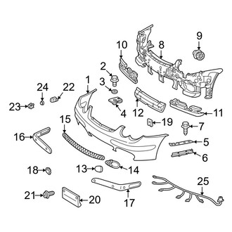 Mercedes-Benz OE - Front Bumper - Bumper & Components (Coupe)