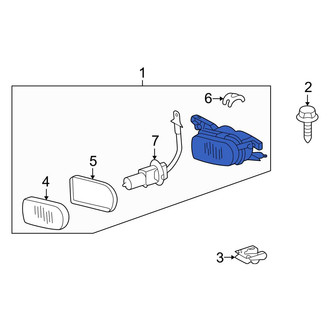 Mercedes-Benz OE - Front Left Fog Light
