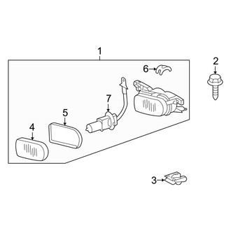 Mercedes-Benz OE - Front Lamps - Fog Lamps (Coupe)