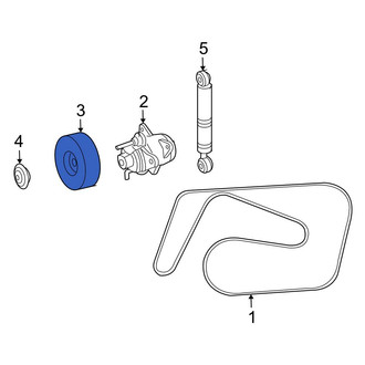 Mercedes-Benz OE - Accessory Drive Belt Tensioner Pulley