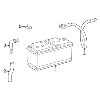 Mercedes-Benz OE - Electrical - Battery (Coupe)