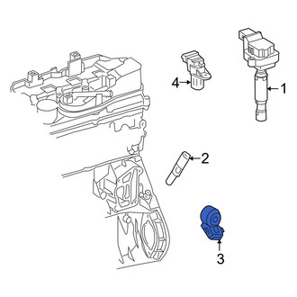 Mercedes-Benz OE - Ignition Knock (Detonation) Sensor