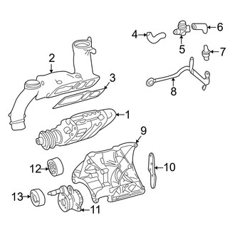 Mercedes-Benz OE - Engine - Supercharger & Components (Kompressor Coupe 2.3L)