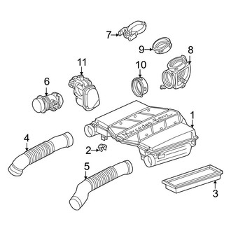 Mercedes-Benz OE - Engine - Air Intake (Coupe)