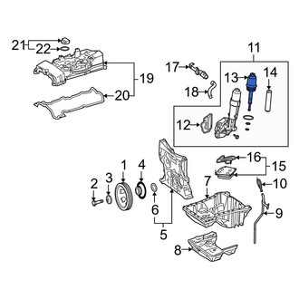 Mercedes-Benz OE - Engine Oil Filter Housing Cover