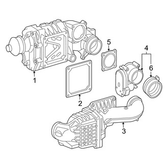 Mercedes-Benz OE - Engine - Supercharger & Components (Coupe 1.8L)