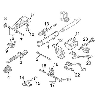 Mercedes-Benz OE - Steering Column Assembly (Coupe)