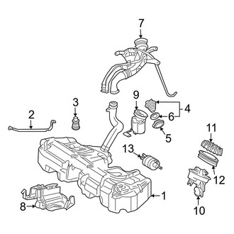 Mercedes-Benz OE - Fuel System Components (Coupe)