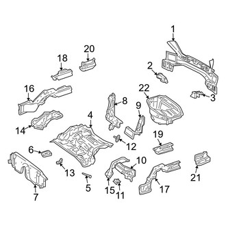 Mercedes-Benz OE - Rear Body & Floor - Rear Body (Coupe)