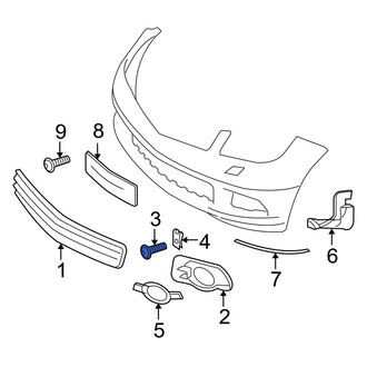 Mercedes-Benz OE - Grille Screw