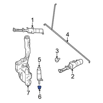 Mercedes-Benz OE - Headlight Washer Pump Grommet