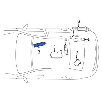 Mercedes-Benz OE - Left Antenna Amplifier