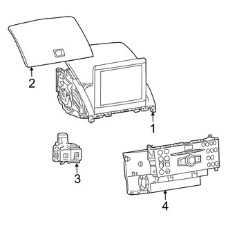 Mercedes-Benz OE - Electrical - Navigation System Components (Sedan)