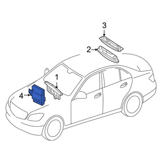 Mercedes-Benz OE - Parking Aid Control Module