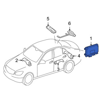 Mercedes-Benz OE - Keyless Entry Module