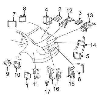 Mercedes-Benz OE - Electrical - Control Components (Sedan)