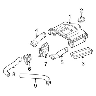 Mercedes-Benz OE - Engine - Air Intake