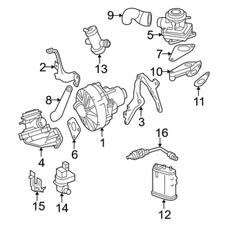 Mercedes-Benz OE - Emission System - Emission Components