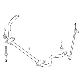 Mercedes-Benz OE - Front Suspension - Stabilizer Bar & Components