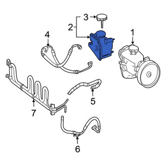 Mercedes-Benz OE - Power Steering Reservoir