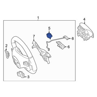 Mercedes-Benz OE - Right Steering Wheel Radio Controls