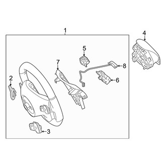 Mercedes-Benz OE - Steering Wheel (Sedan)