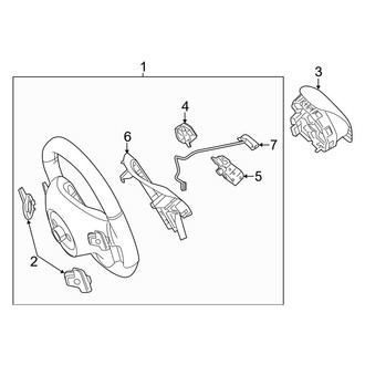 Mercedes-Benz OE - Steering Wheel (Sedan)