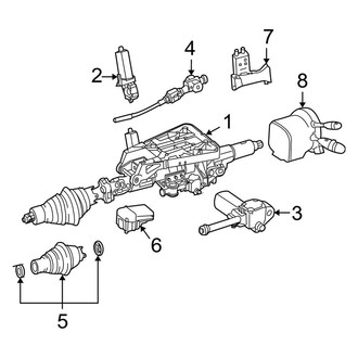 Mercedes-Benz OE - Steering Column Assembly