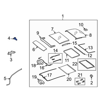 Mercedes-Benz OE - Sunroof Drain Hose