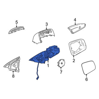 Mercedes-Benz OE - Front Right Door Mirror