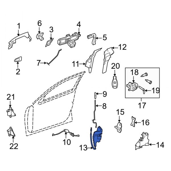 Door Latch Assembly