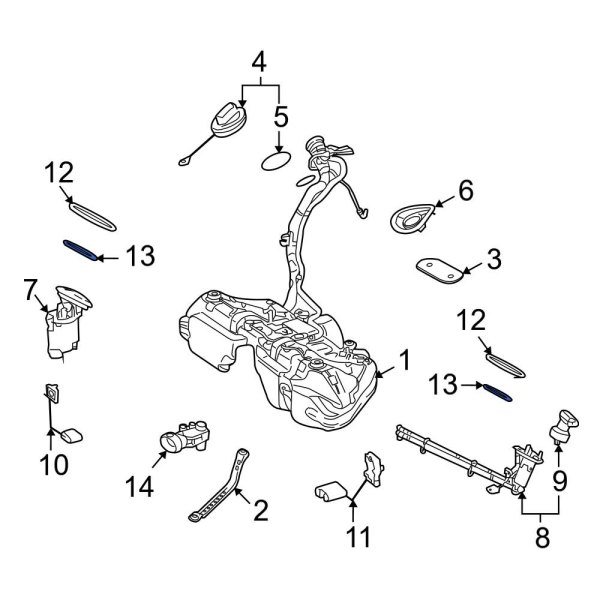 Fuel Pump Tank Seal